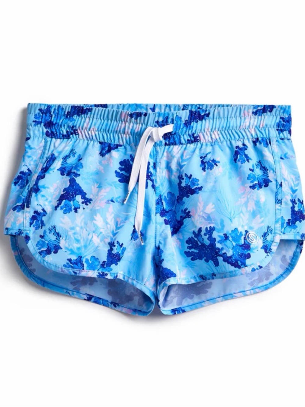 Scales Gear Coral Topics Board Shorts Blue Size S Women’s Swim Shorts NWT